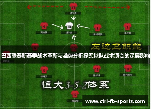 巴西联赛新赛季战术革新与趋势分析探索球队战术演变的深层影响